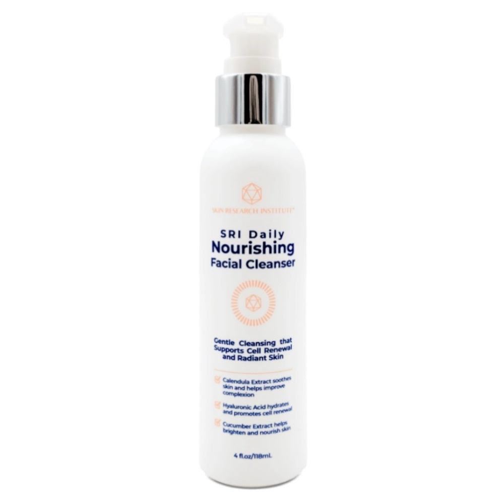 Skin Research Institute SRI Daily Nourishing Facial Cleanser 4 Oz Cell Renewal